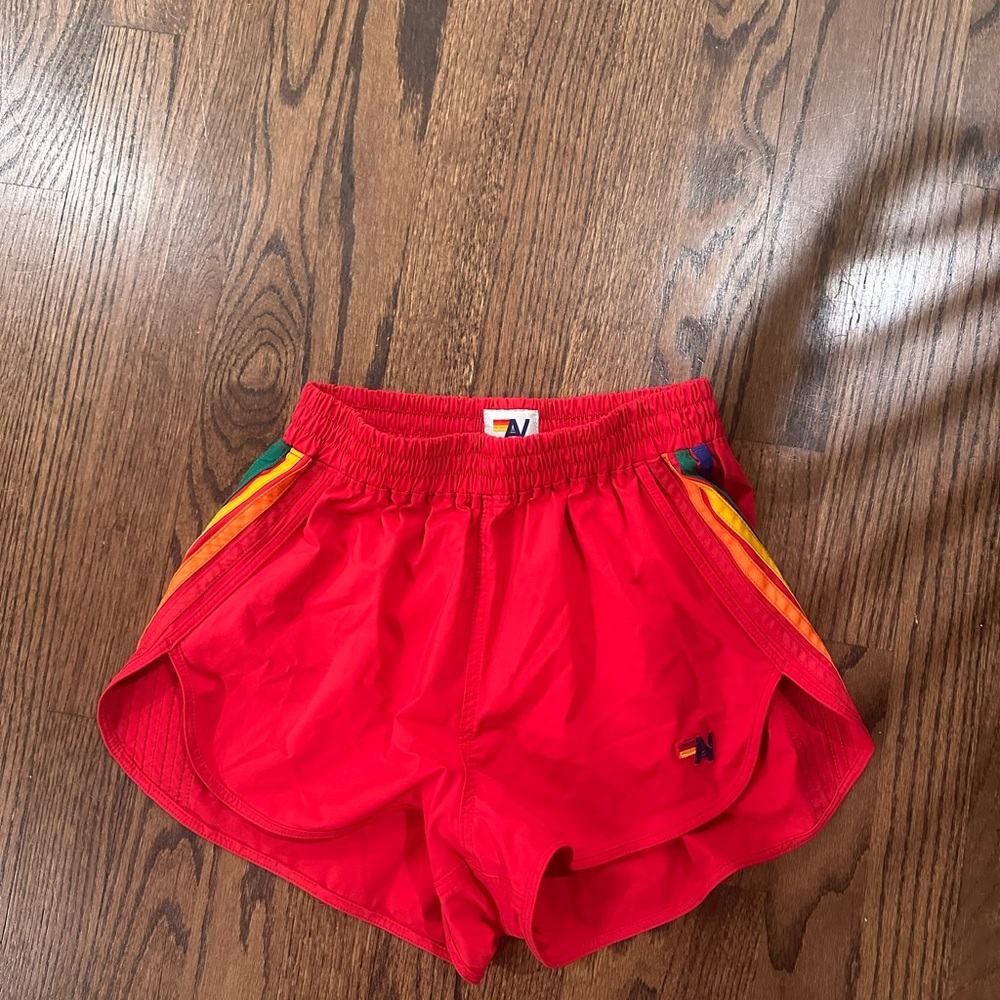 Aviator Nation red shorts